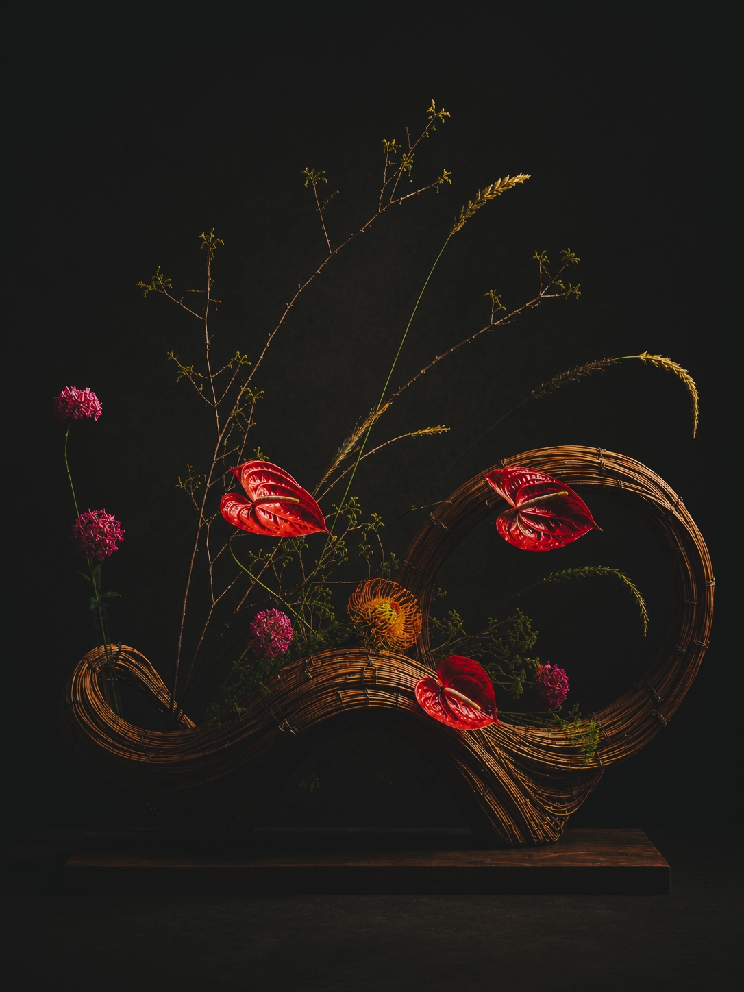 观象构成阶段性花艺研究作品